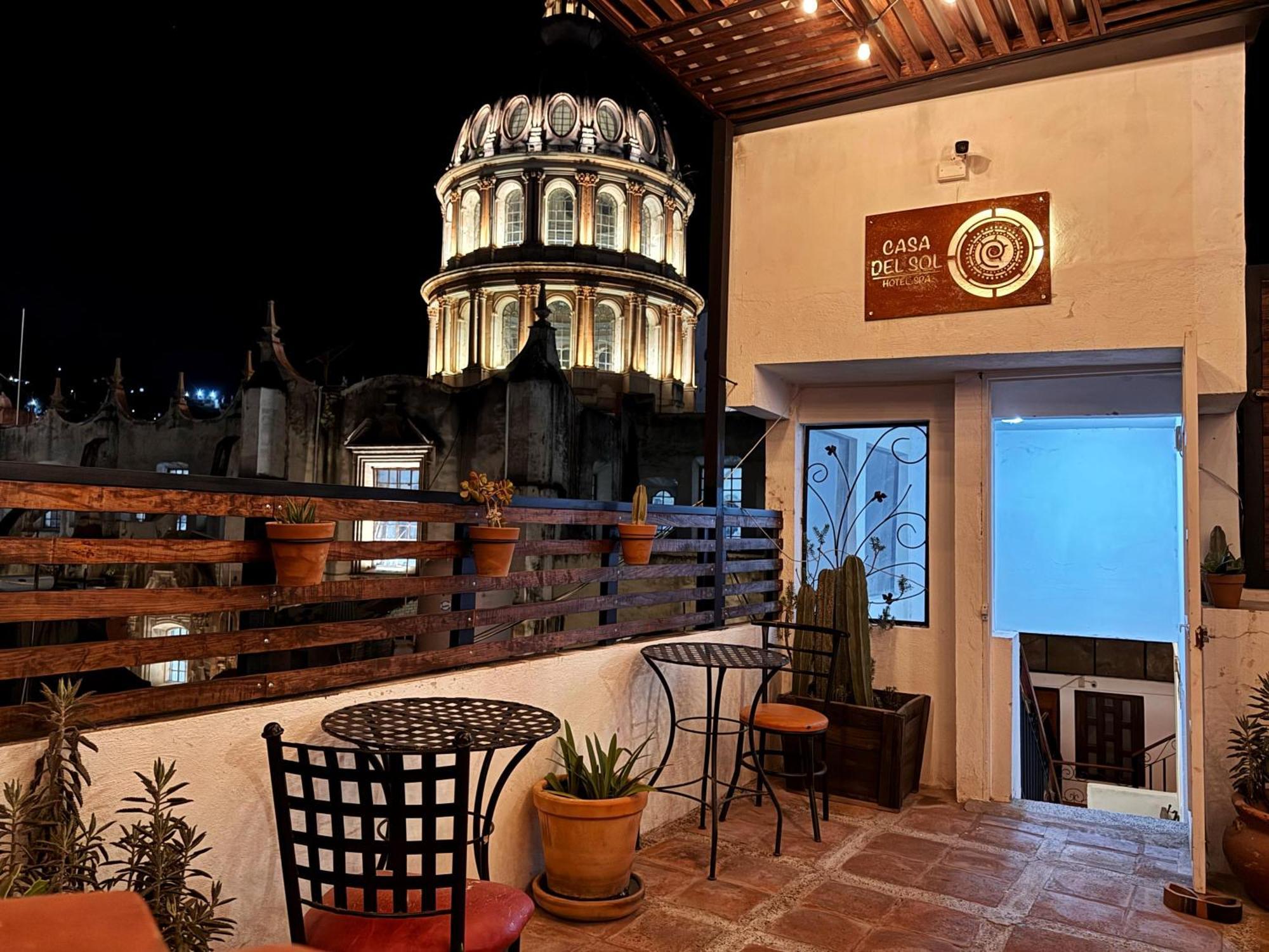 Hotel Spa Casa Del Sol Guanajuato Exteriér fotografie